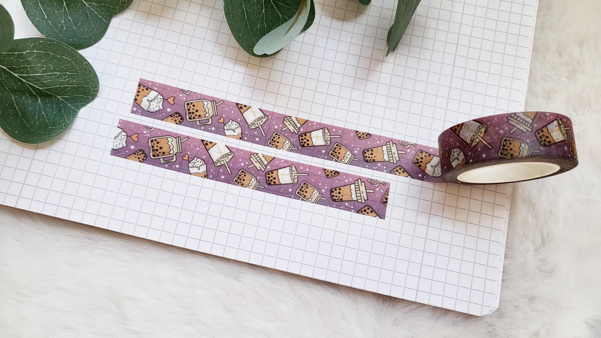 Washi Tape Bubble Tea